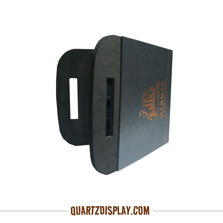 兩折16展紙質(zhì)+eva石材手提樣品冊(cè)-Py016