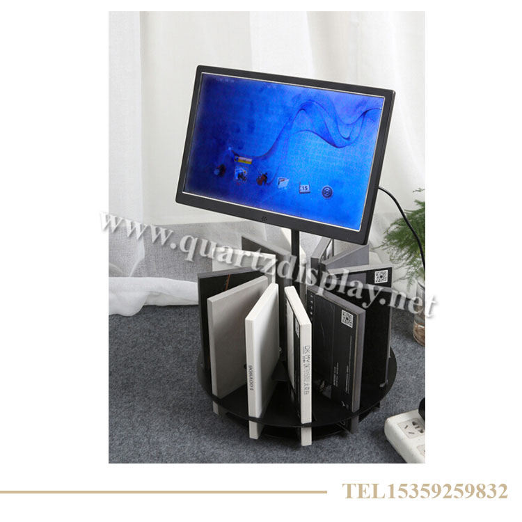 巖板旋轉(zhuǎn)展架